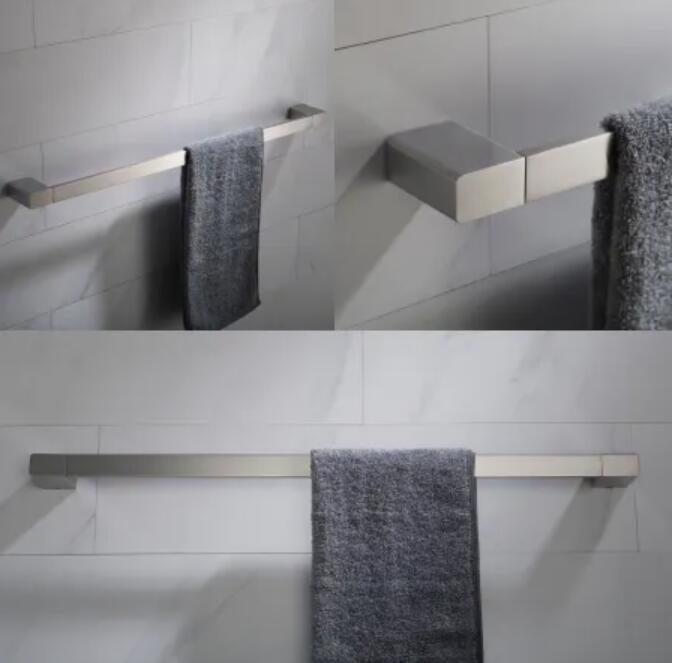 Kraus KEA-19937BN - Stelios 24" Towel Bar - Brushed Nickel