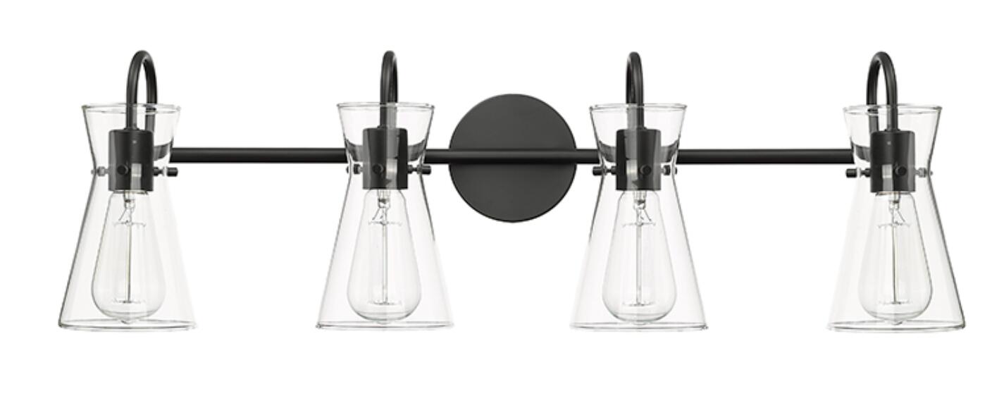 Millennium Lighting 31" Camellia 4 Light, Vanity Light