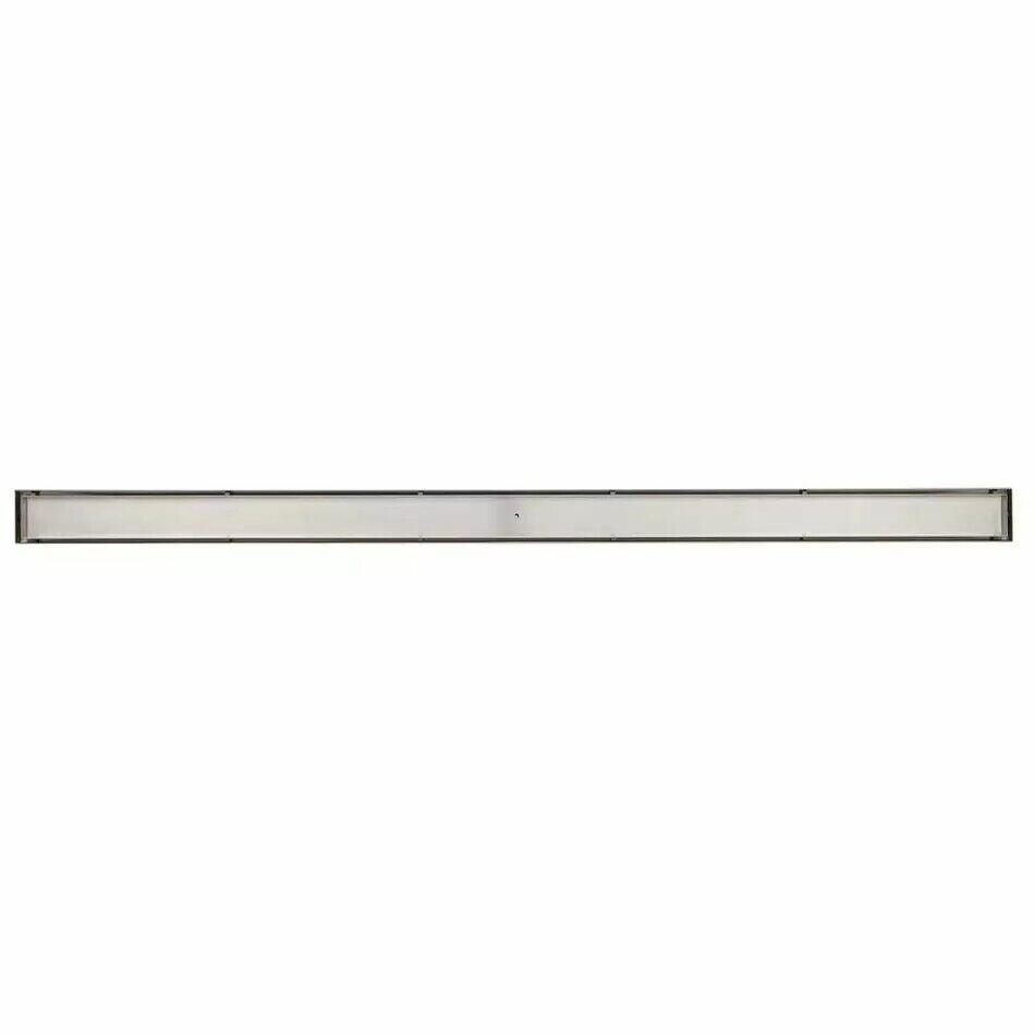 Signature Hardware - 18" Cohen Linear Tile-In Shower Drain - Matte Black