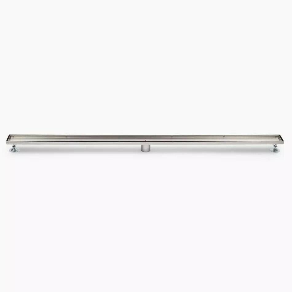 Signature Hardware-32" Cohen Linear Tile-In Shower Drain - Brushed SS