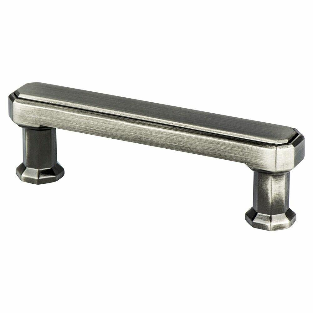 Berenson 9576-1VTN-P - 3" Centers Timeless Charm Pull in Vintage Nickel