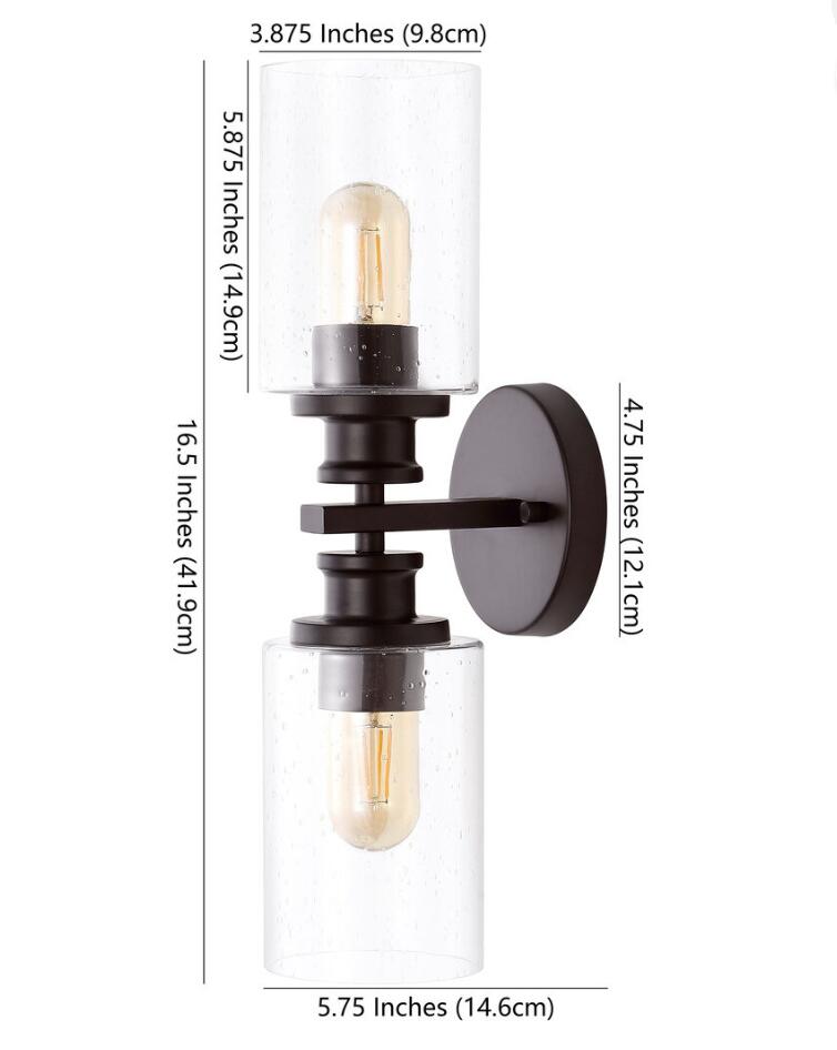 Jonathan Y - Jules 16.5" Bath Vanity Light - Oil Rubbed Bronze