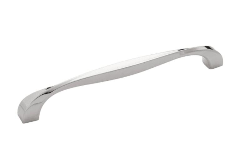 Hickory H076019-14 - Twist 7-9/16" Center to Center Drawer pull- Polished Nickel
