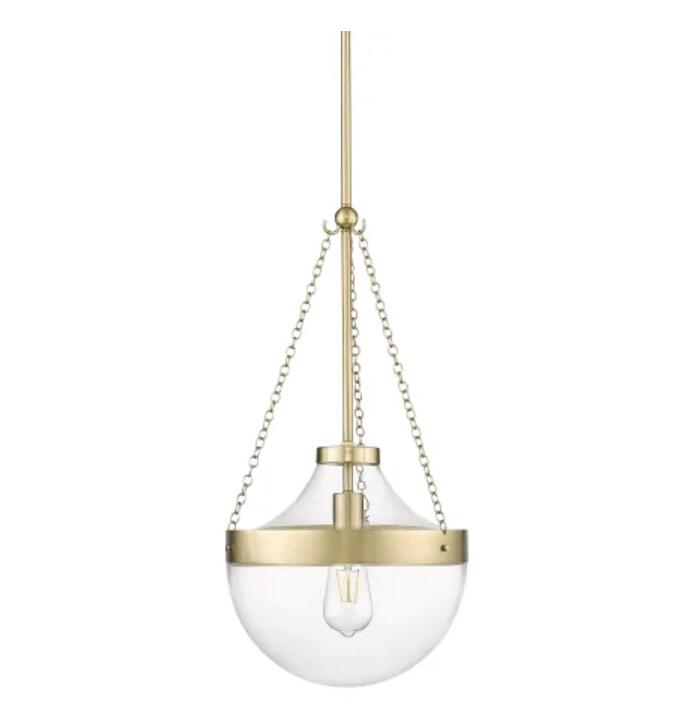 Millennium Lighting 20101 Clarra 12"W Pendant - Gold