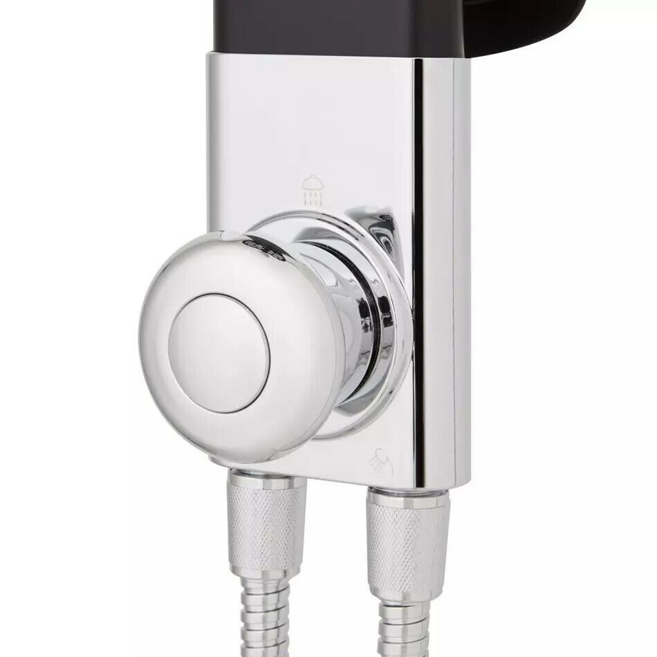 Signature Hardware - Tilley Outdoor Shower Panel with Hand Shower - Black