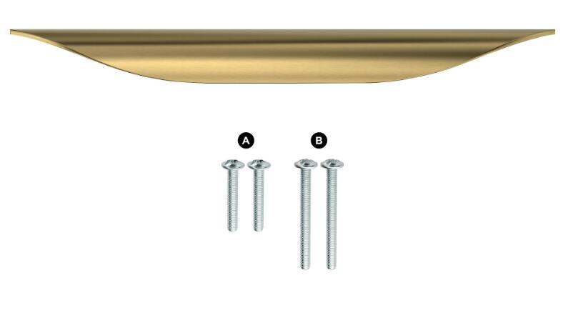 Amerock BP37213CZ - 6-5/16" Centers Cabinet Pull in Champagne Bronze