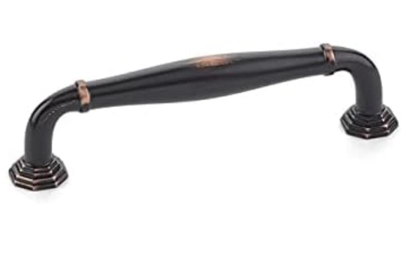 Emtek 86472US10B Blythe 4 in CT Pull, Oil Rubbed Bronze