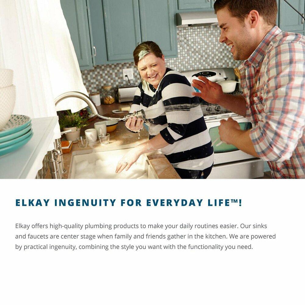 Elkay Celebrity PSR15173 Single Bowl Top Mount Stainless Steel Bar Sink