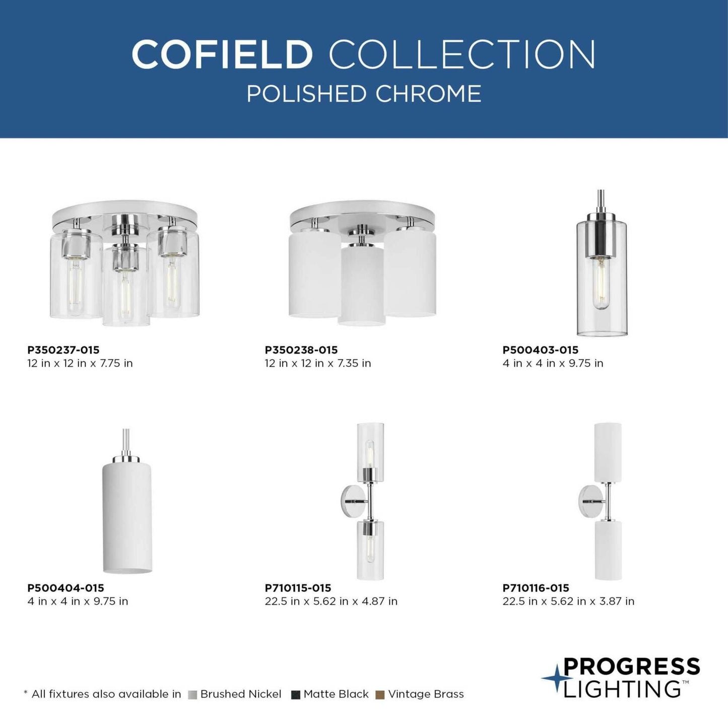 Progress Lighting Progress P710115-31M Cofield - 2 Light Wall Bracket