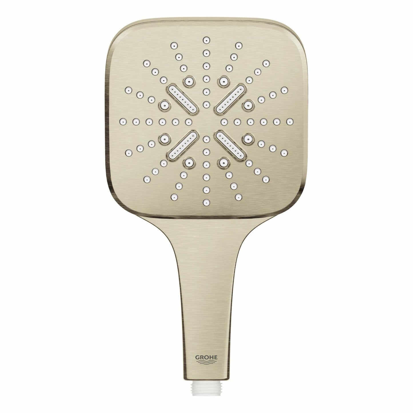 GROHE Rainshower Smartactive Hand SQUARE Shower-3 Sprays, 1.75 gpm, BN