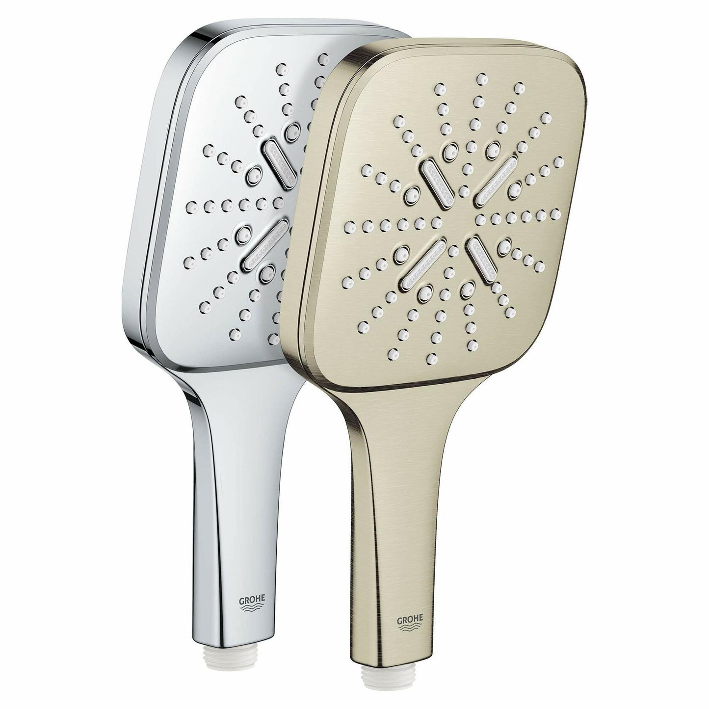 GROHE Rainshower Smartactive Hand SQUARE Shower-3 Sprays, 1.75 gpm, BN