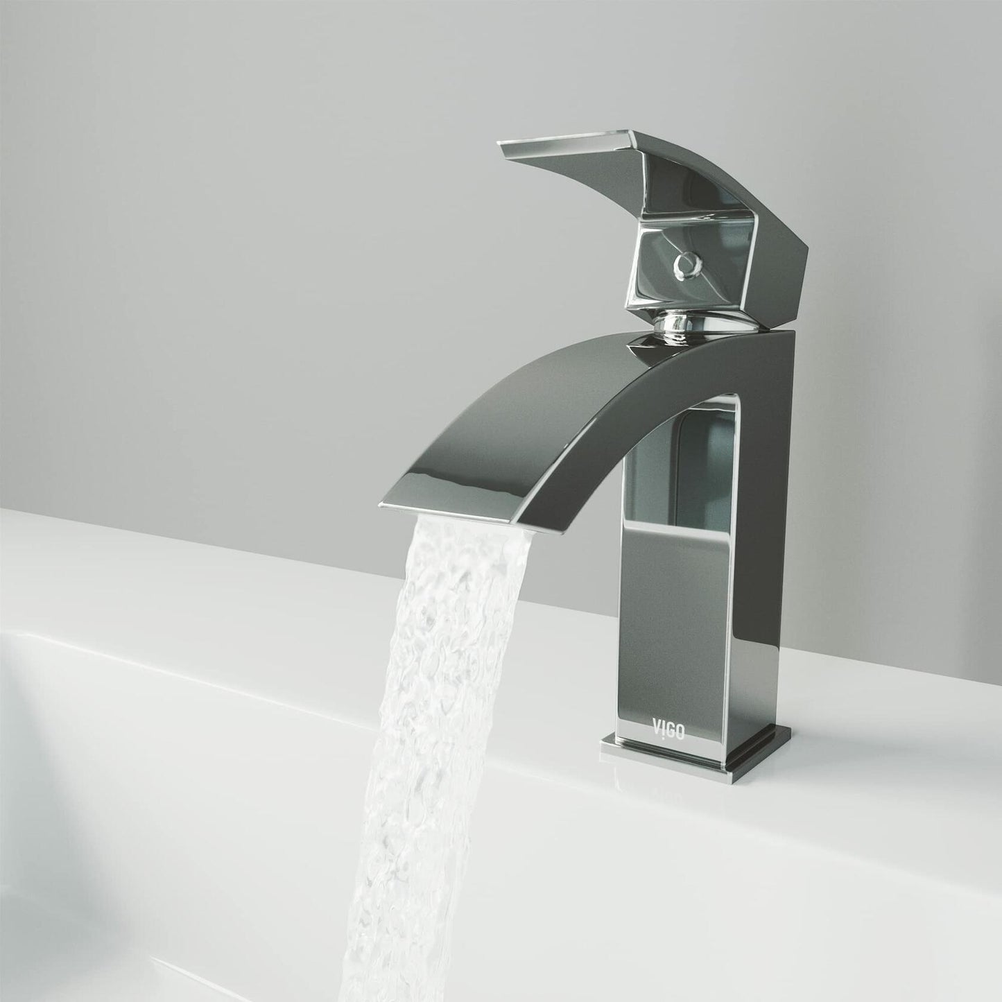 Vigo VG01015CH Lavatory Faucet - Single Hole - Chrome