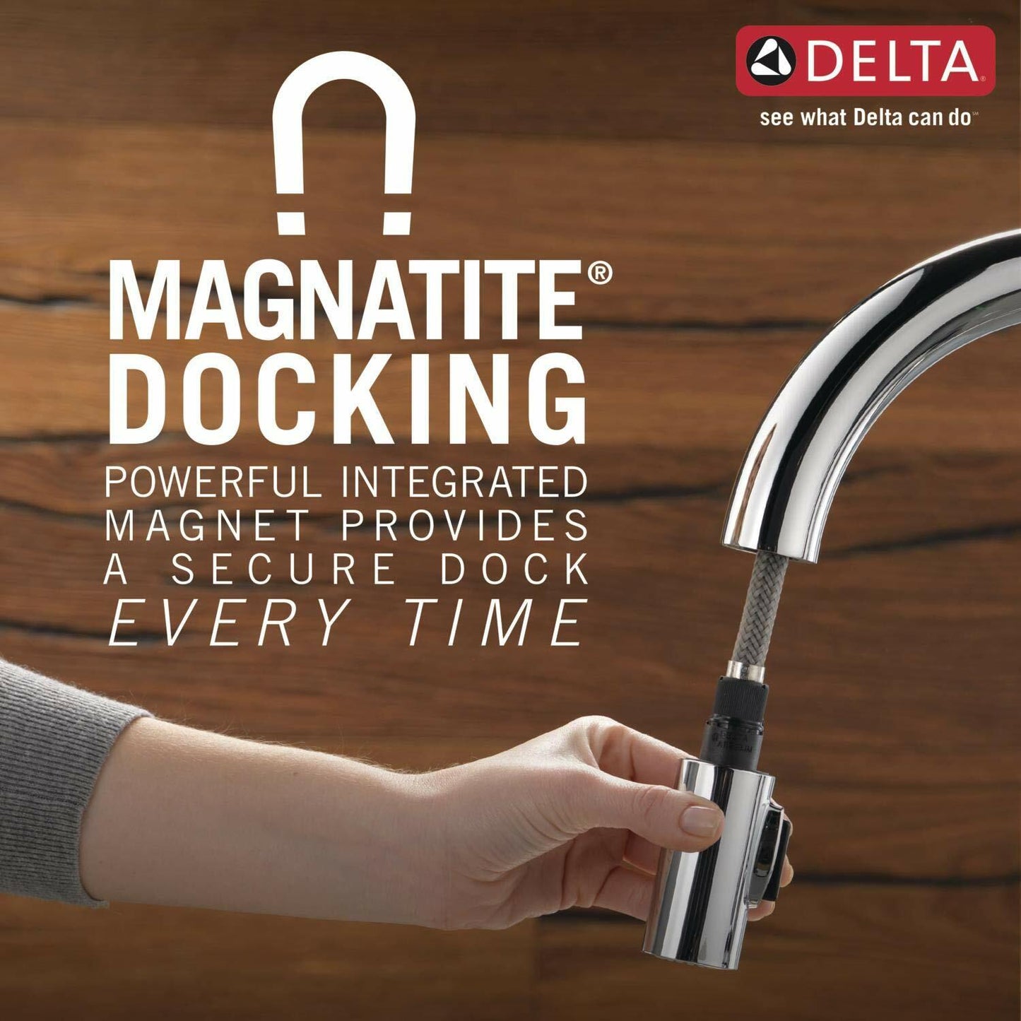 Delta Faucet Emmeline Touch Bar Faucet with Pull Down Sprayer, Touch2O