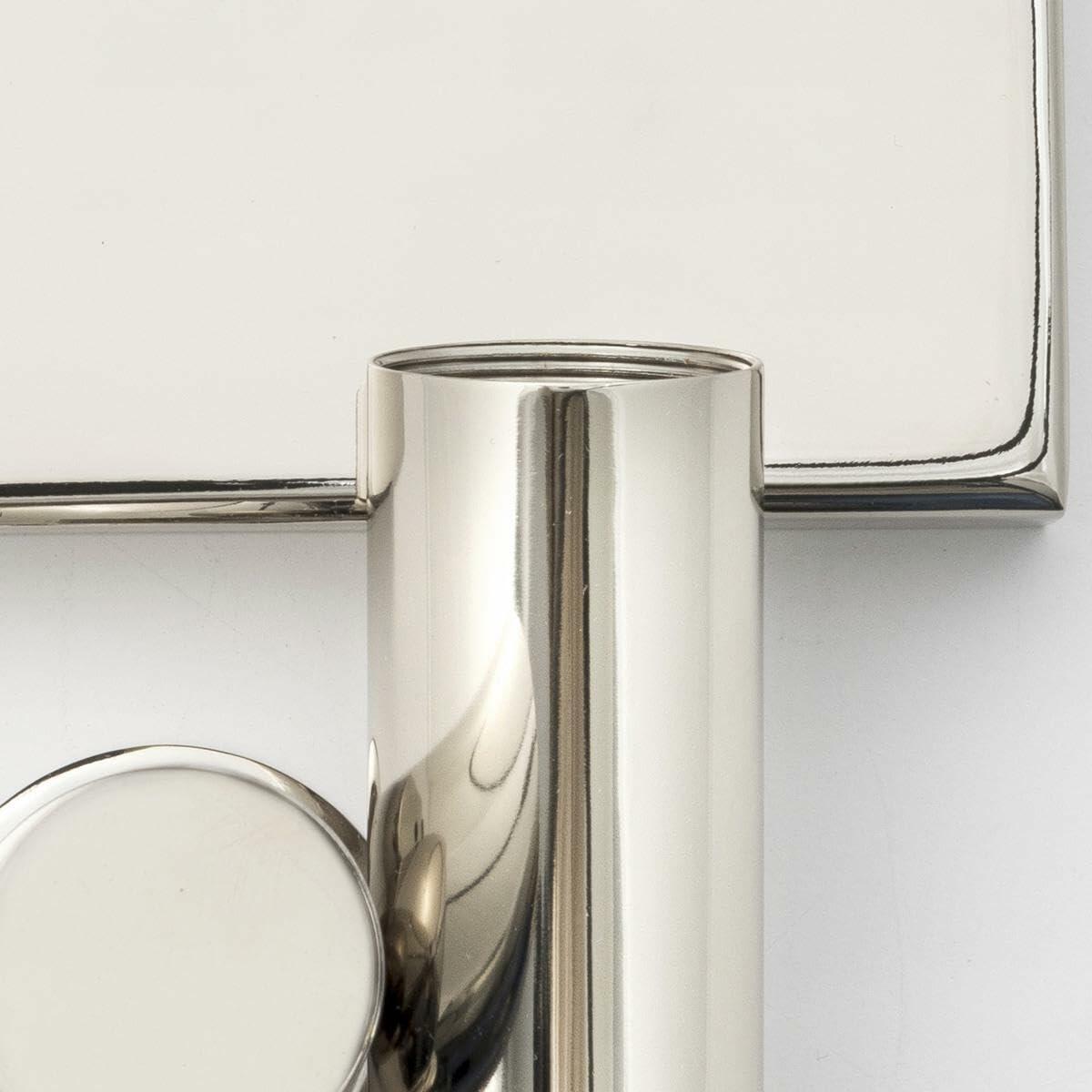 Crystorama Sconce Trenton 1 Light Polished Nickel