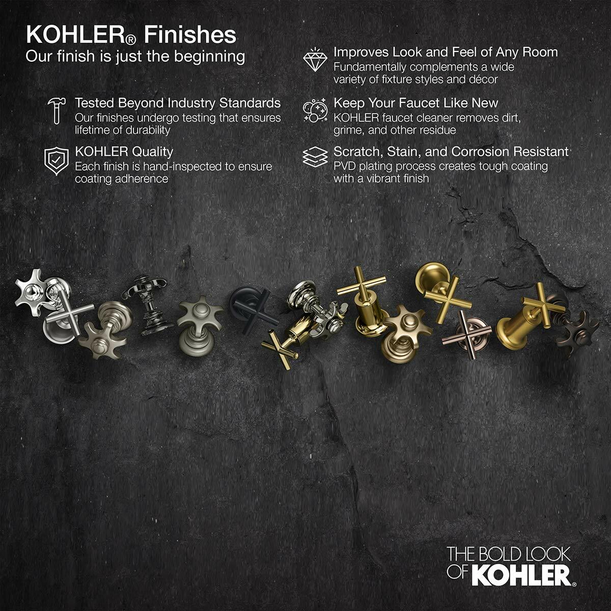 KOHLER STILLNESS®/PURIST SLIDE BAR TRIM