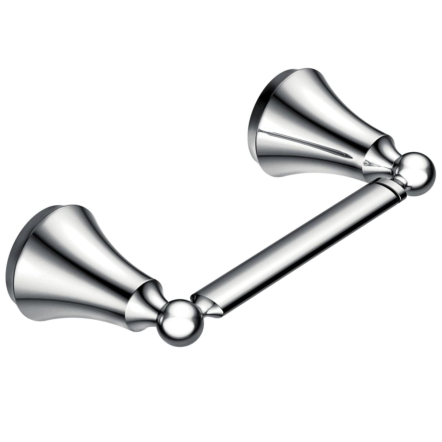 Moen YB5208CH Wynford Double Post Pivoting Toilet Paper Holder, Chrome