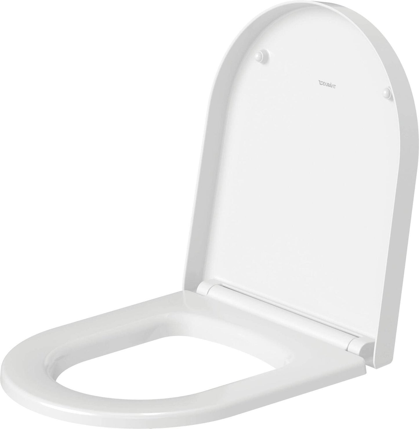 Duravit 0020190000 ME by Starck Closed-Front Toilet Seat with Soft Close - White