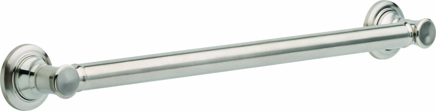DELTA 41624-SS Traditional Decorative Grab Bar, 24", Brilliance Stainless