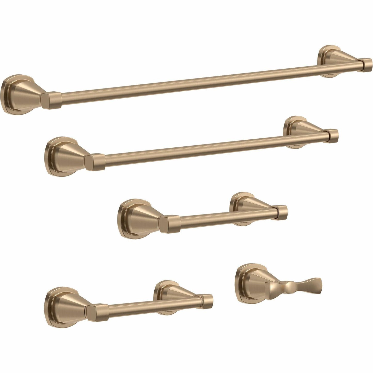 Delta Faucet 77618-CZ Stryke Towel Bar, 18 inch, Champagne Bronze