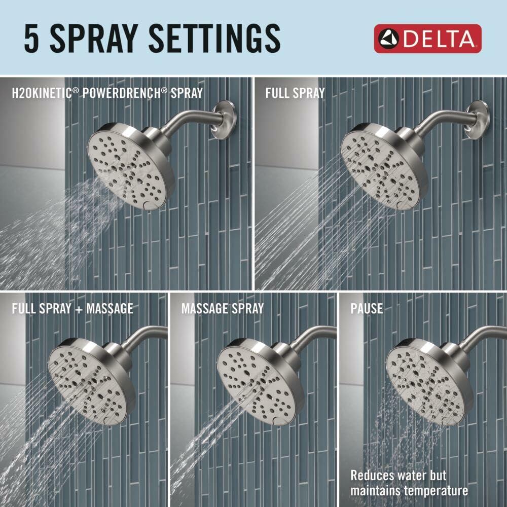 Delta Faucet Nicoli 14 Series Single-Handle Shower Faucet, Shower Trim Kit