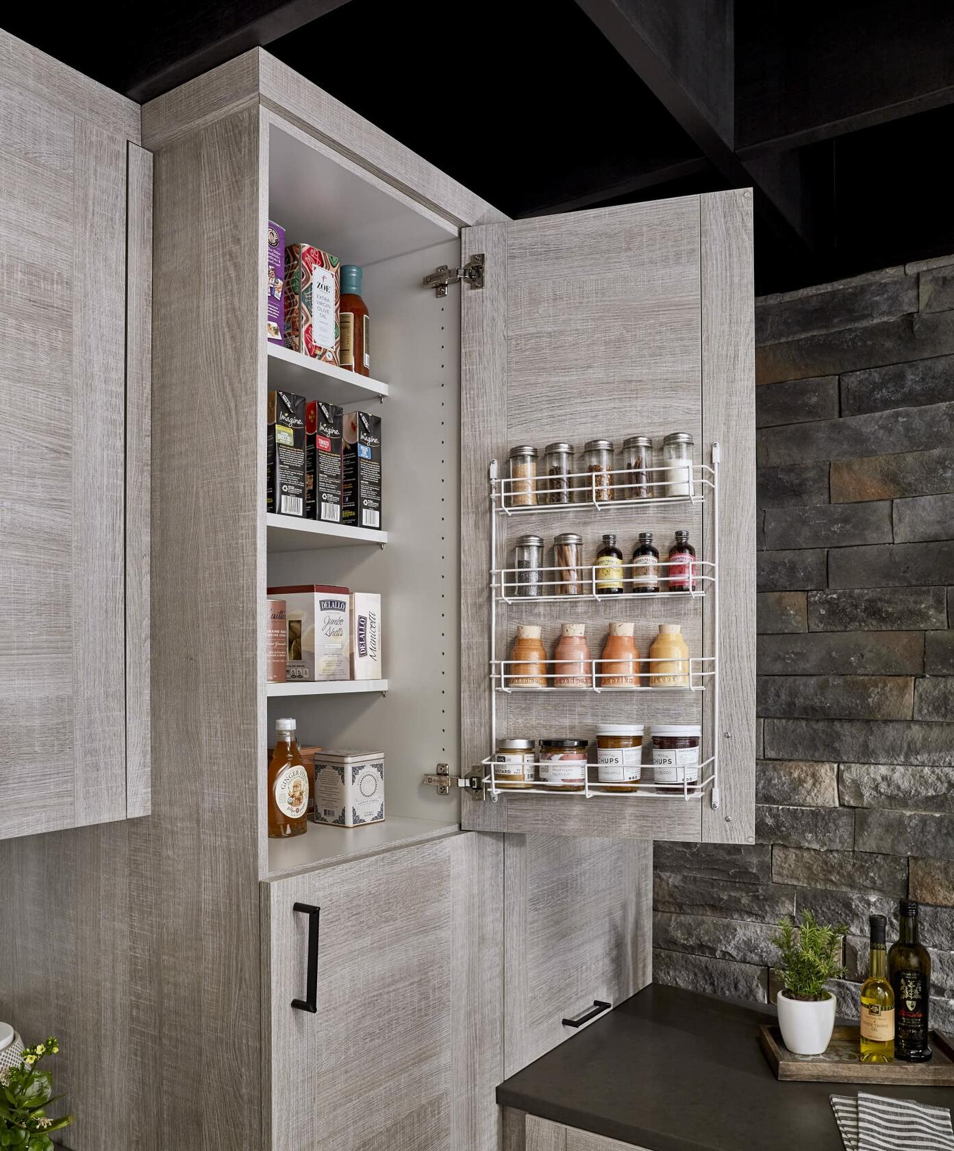 Rev-A-Shelf Steel Door/Wall Mount Spice Organizer