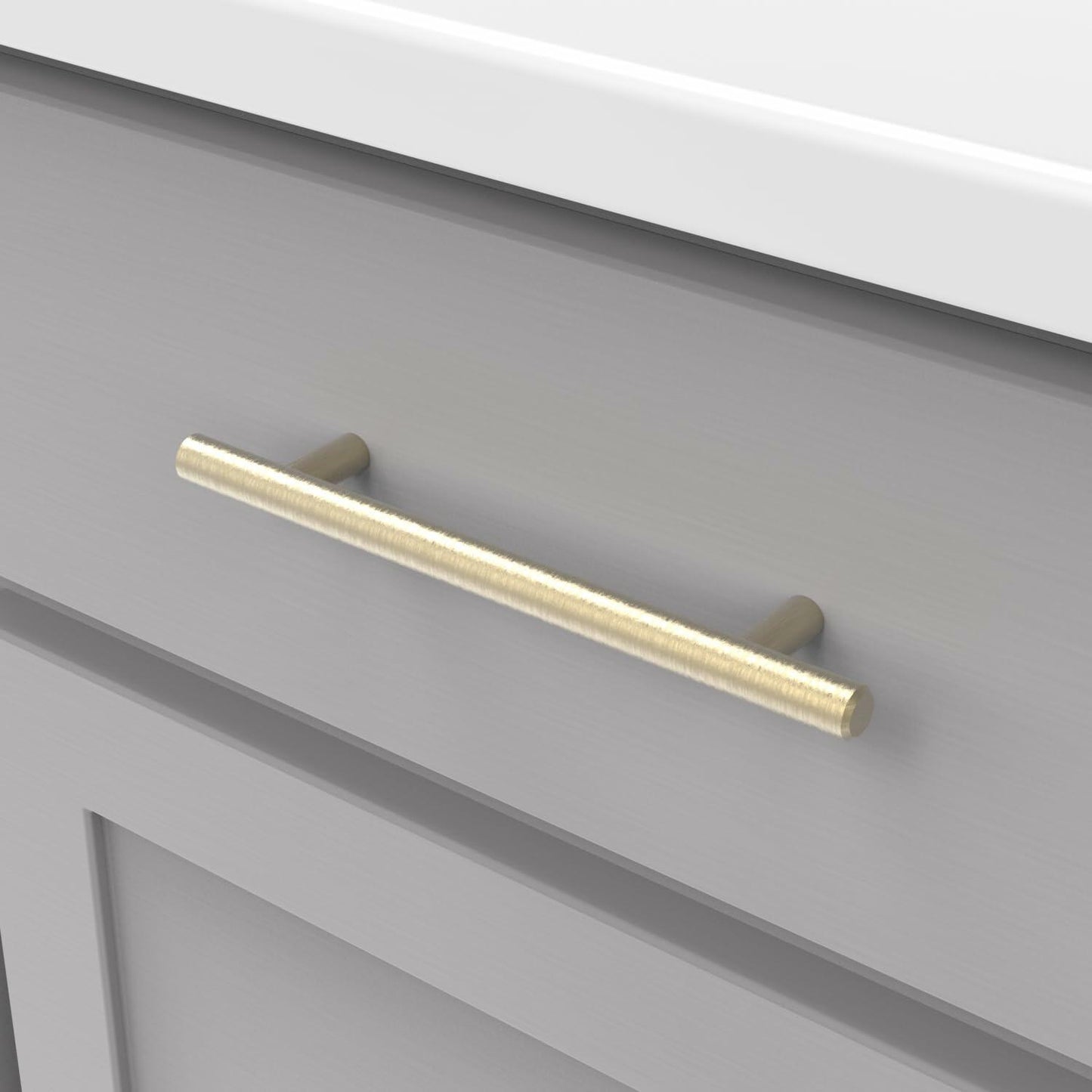 Hickory Hardware Bar Pulls Collection Pull 5-1/16 Inch (128mm) Center to Center