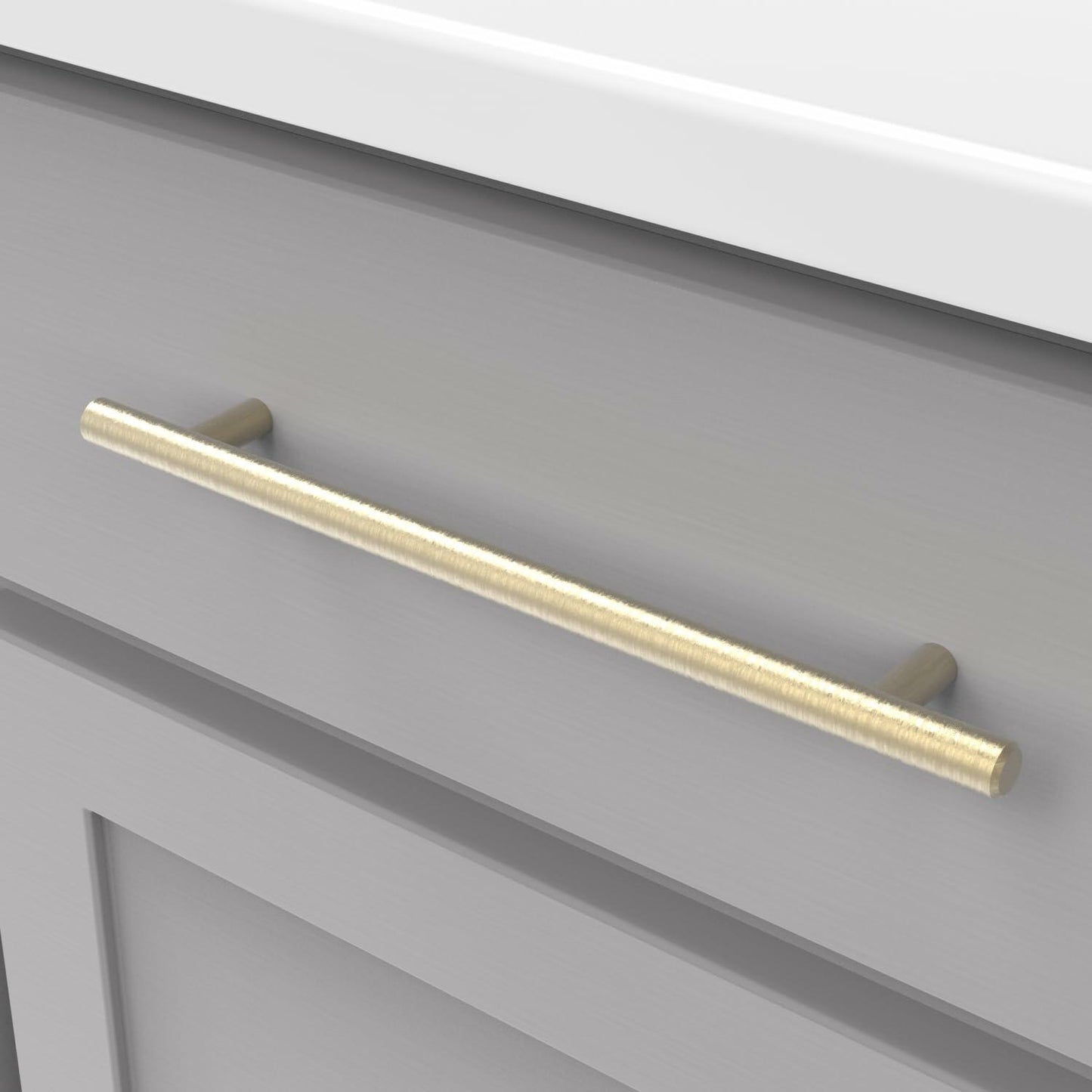 Hickory Hardware Bar Pulls Collection Pull 7-9/16 Inch (192mm) Center to Center
