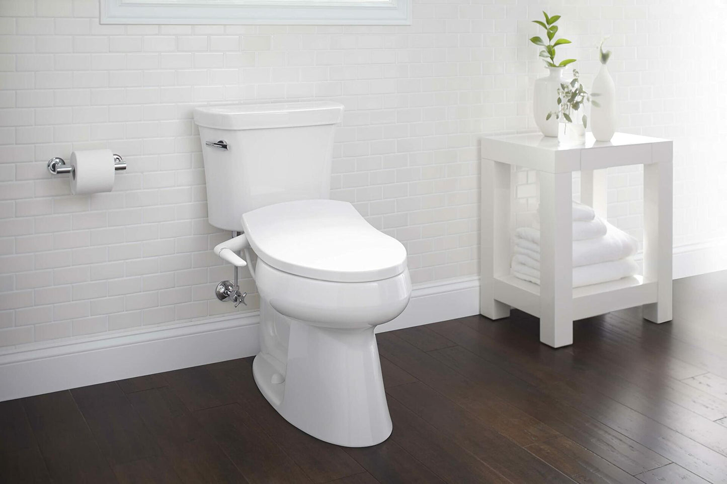 Wellworth 1.28 GPF Single Flush Toilet Tank Only in White