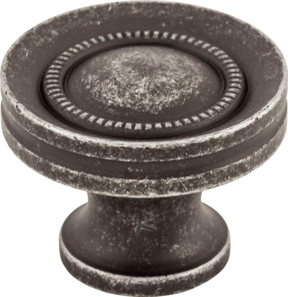 Top Knobs M292 Somerset Button Knob Brushed Satin Nickel