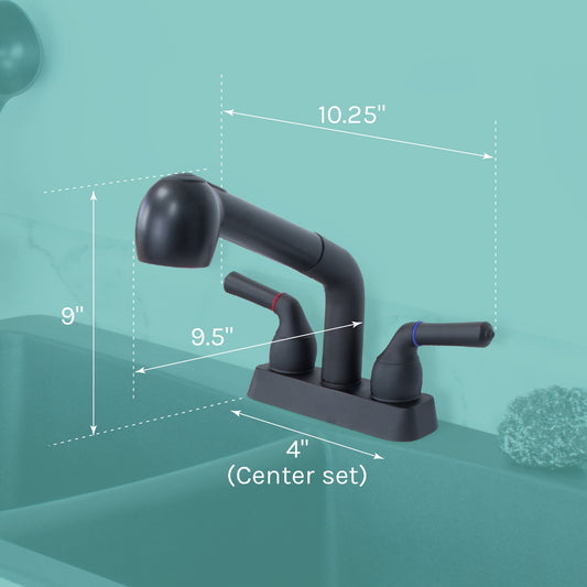 Tehila Black Finish Pull-Out Faucet - view 2