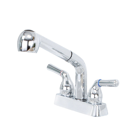 Tehila Chrome Finish Pull-Out Faucet