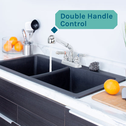 Tehila Chrome Finish Pull-Out Faucet - view 4