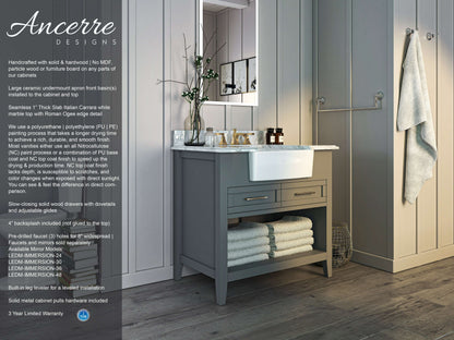 Hayley 36" Bath Vanity Set - view 16