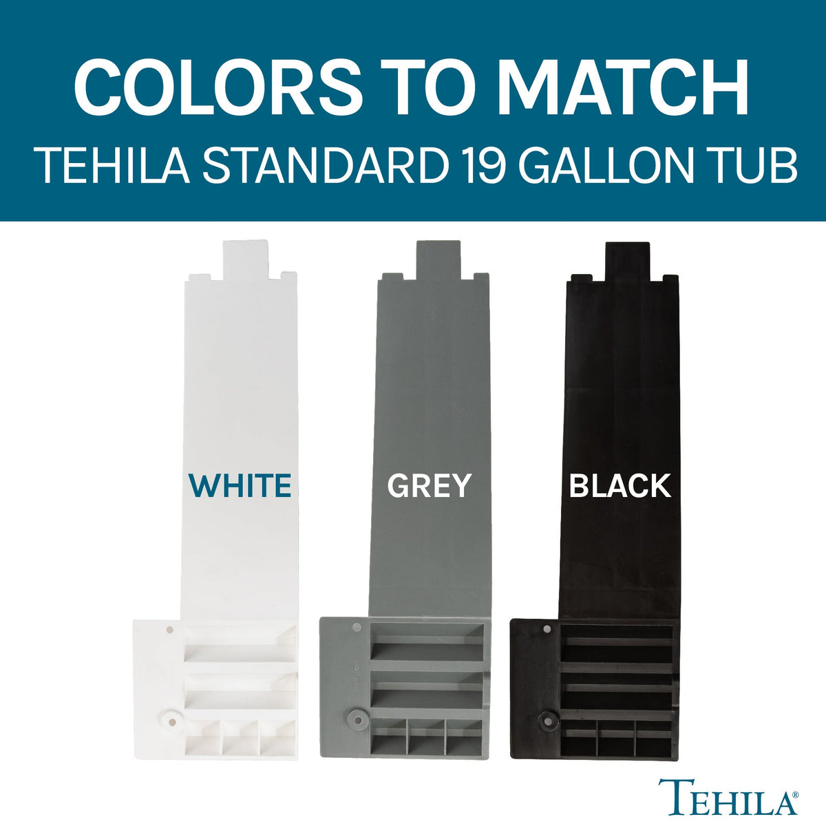 Tehila White Wall Mounting Kit for Tehila Standard Sinks - view 6
