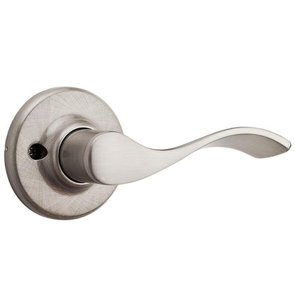 Kwikset 488-Balboa Dummy Door Handle Single Sided Lever Satin Nickel RH