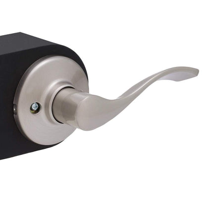 Kwikset 488-Balboa Dummy Door Handle Single Sided Lever Satin Nickel RH