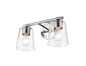 Millennium Lighting 8112-CH - 2 Light 15 Wide Bathroom Vanity Light - Chrome