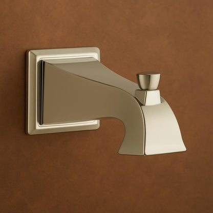 Delta RP100747 Dryden 7-5/8" Non Diverter Tub Spout - Brilliance Polished Nickel