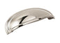 Amerock BP36640PN Cabinet Cup Pull Polished Nickel 3"/4" C2C Ashby
