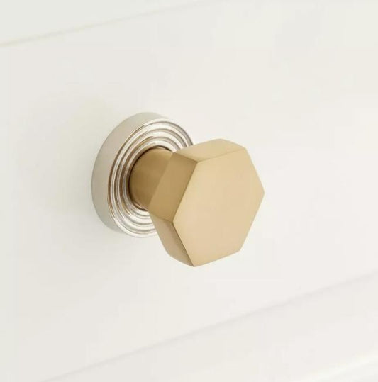 Signature Hardware EH5341.11/4.SBS-BASE02.PNL Khoit 1-1/4"Geometric Cabinet Knob
