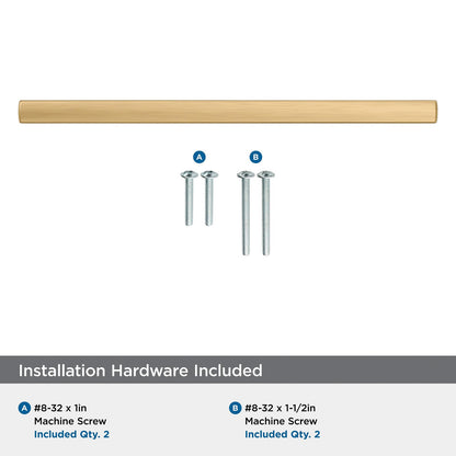 Amerock Merced 7-9/16" Center-to-Center Champagne Bronze Cabinet Pull, BP37426CZ