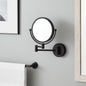 Signature Hardware SH662009BG Ramana Make Up Magnifying Mirror-Satin Black