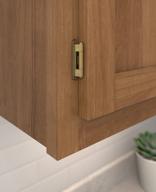 Amerock BPR7550ORB Overlay 2-1/4 in. L Oil Rubbed Bronze Steel Hinge
