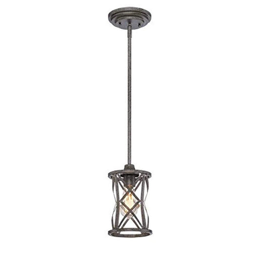 Millennium 2171-AS One Light Mini Pendant, Pwt, Nckl, B/S, Slvr