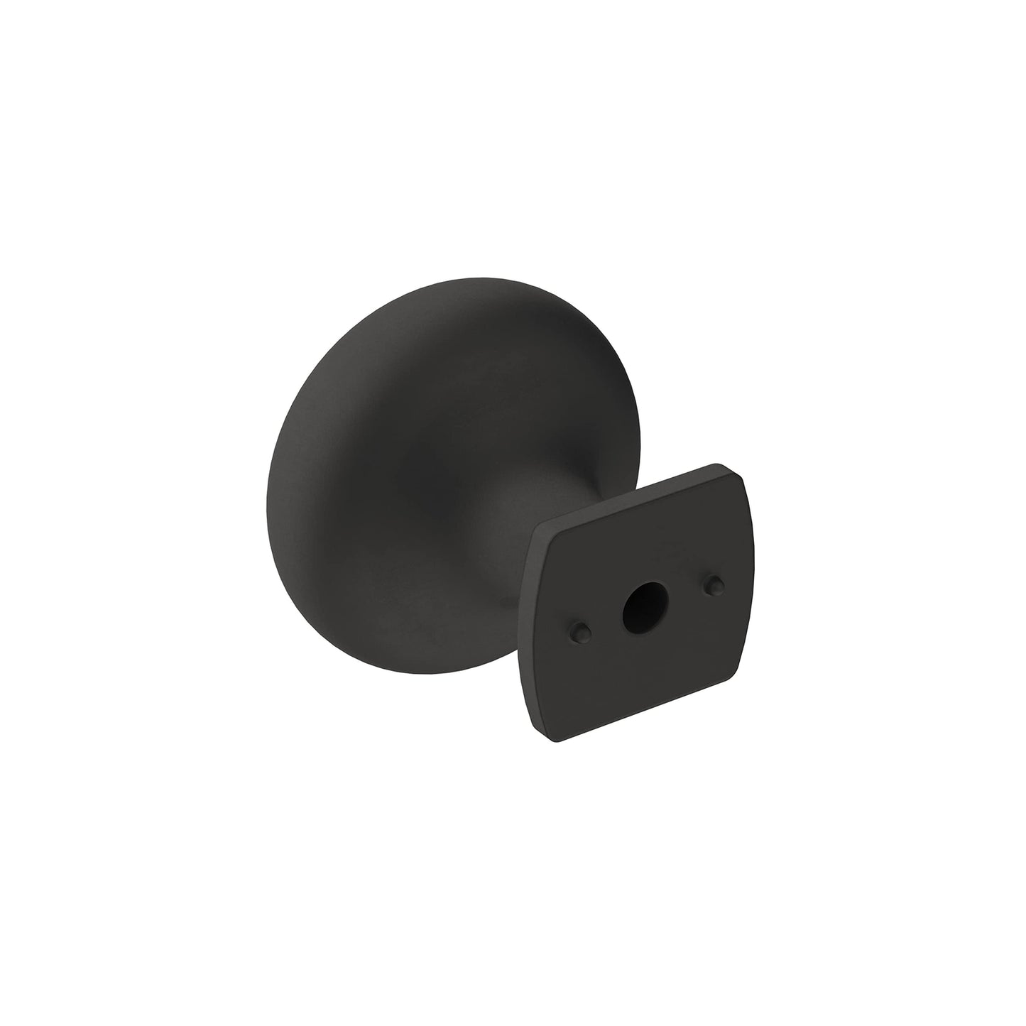 Amerock Cabinet Knob Matte Black 1-1/4 inch (32 mm) Diameter Surpass