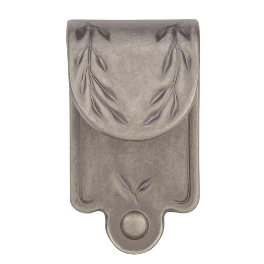 Amerock BP1583WN Natures Splendor Cabinet Finger Pull Weathered Nickel 1-7/8" L