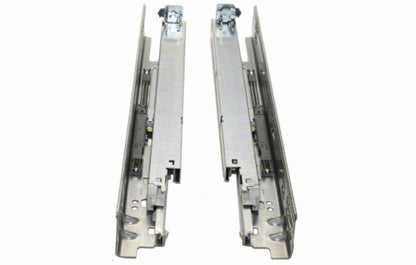 BLUM 563H3810B Tandem Plus Blumotion 15"Drawer Runner Pair for Face Frame Silver