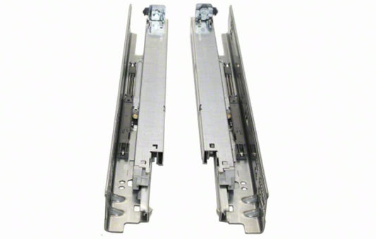 BLUM 563H3810B Tandem Plus Blumotion 15"Drawer Runner Pair for Face Frame Silver