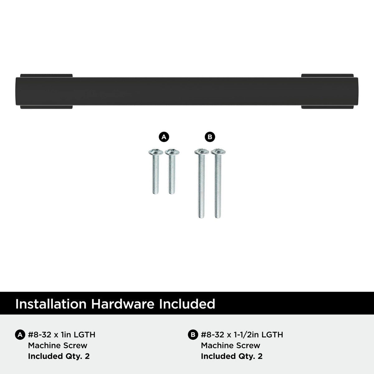 Amerock 37092ORB Triomphe 5-1/16" C2C Bar Cabinet Pull Brushed Oil Rubbed Bronze