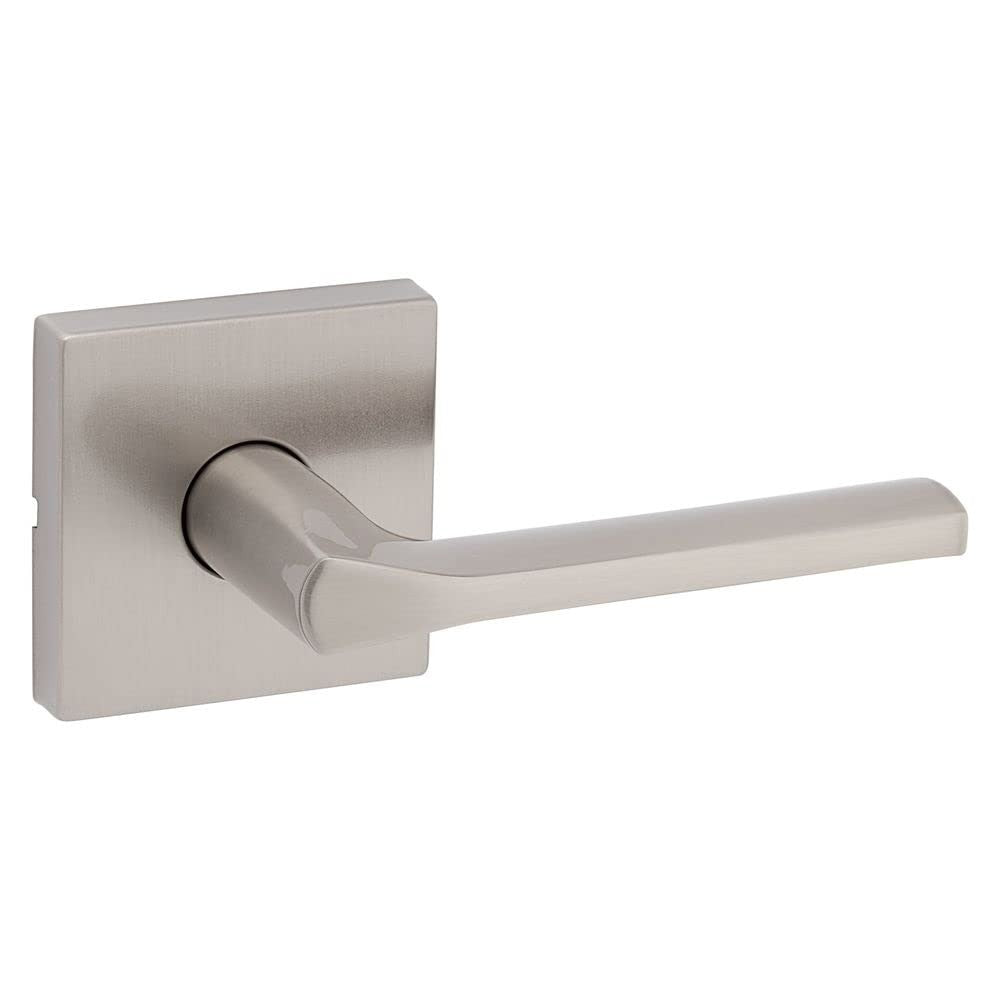 Kwikset 720LSL Lisbon Interior Passage Door Lever Handle Reversible Satin Nickel